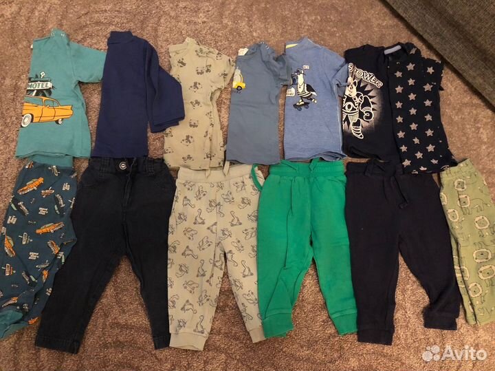 Огромный пакет вещей 80-86 размер