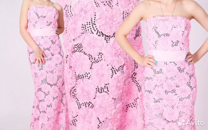 Платье розовое праздничное в аренду прокат Barbie