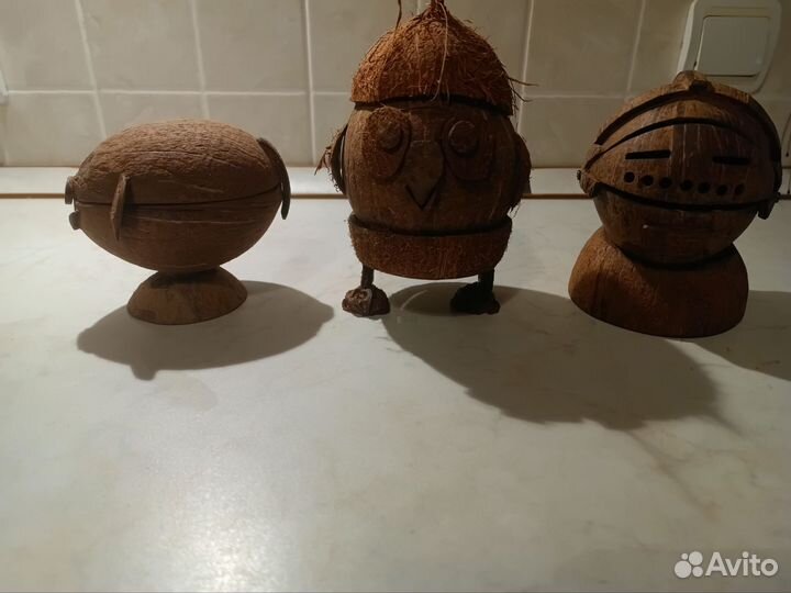 Игрушки из кокоса