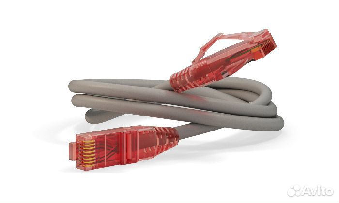 Патч-корд Hyperline PC-LPM-UTP-RJ45-RJ45-C5e-3M-LS
