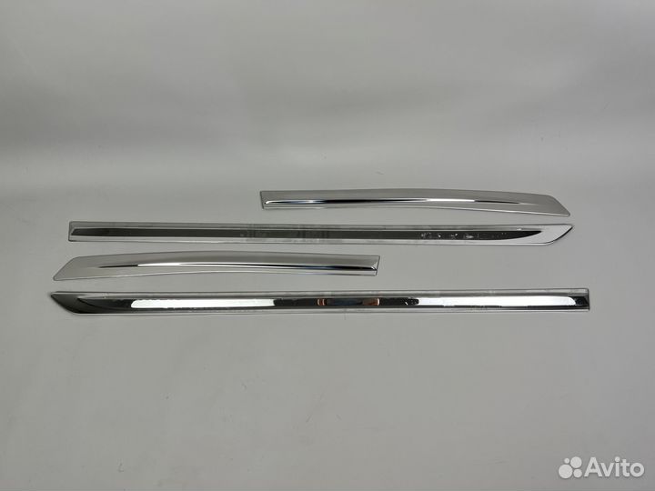 Молдинги дверей Lexus NX200 Хром
