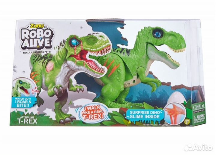 Интерактивный динозавр новый