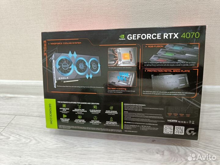 Видеокарта rtx 4070