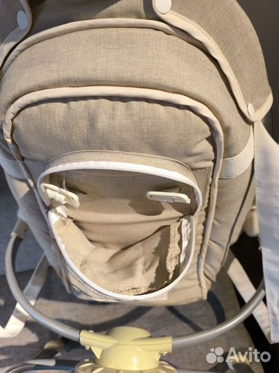 Шезлонг детский с вибрацией