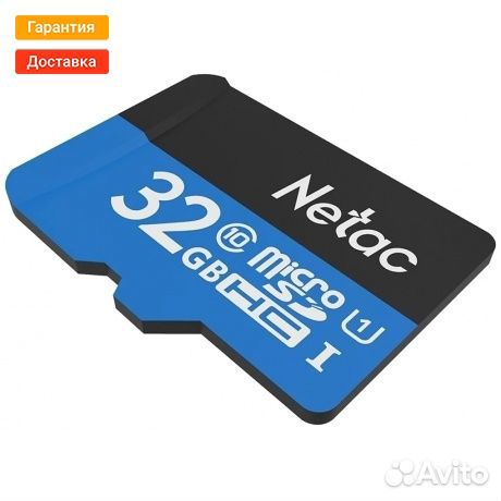 Карта памяти microsdhc 32GB Netac P500 NT02P500STN