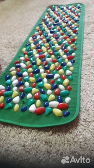 Коврик массажный ортопедический.камни