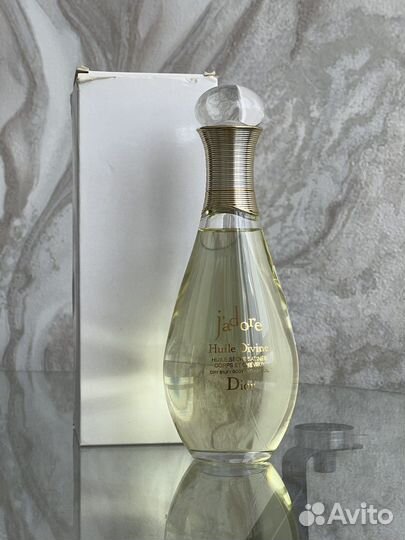 Dior jadore dry silky body and hair oil