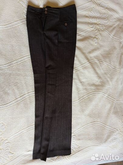 Брюки серые женские классические