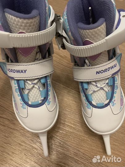 Коньки детские раздвижные