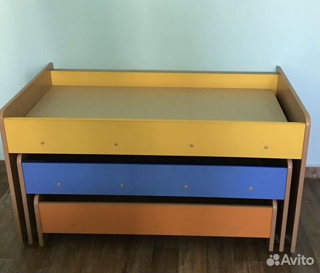 Кровати детские трехярусные
