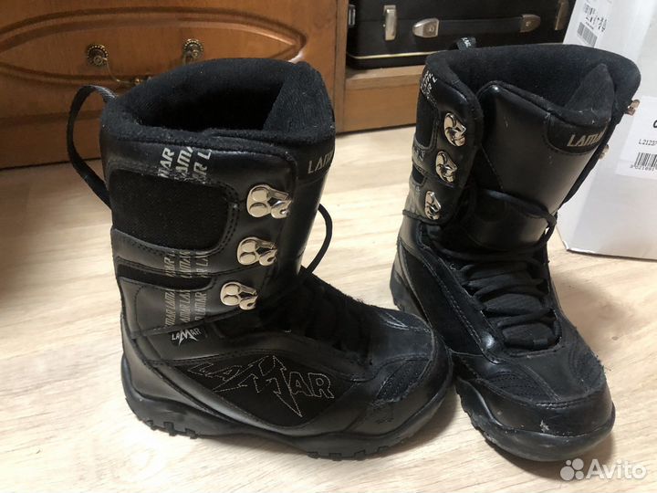 Сноубордические ботинки детские