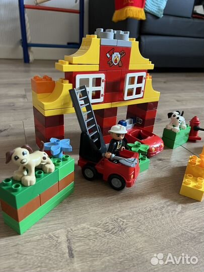 Lego duplo пожарная станция