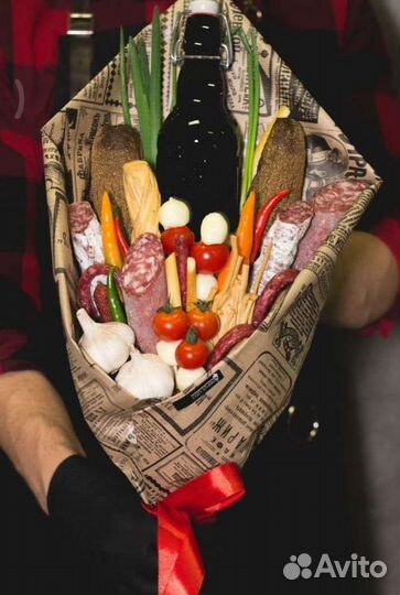 Съедобные букеты для мужчин