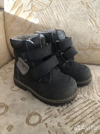 Ботинки демисезонные для девочки 21 размер