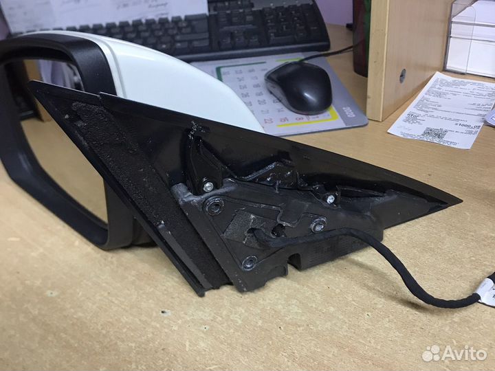 Мерседес w204 зеркало левое