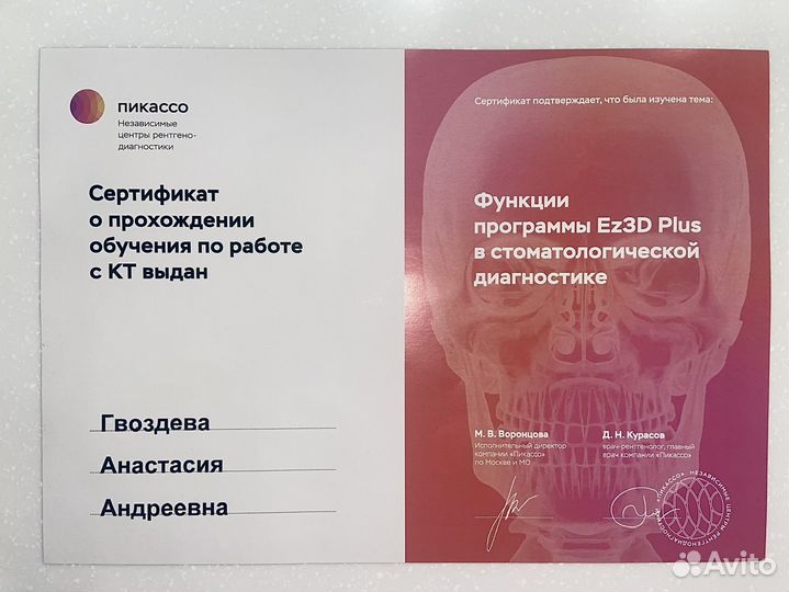 Врач стоматолог терапевт