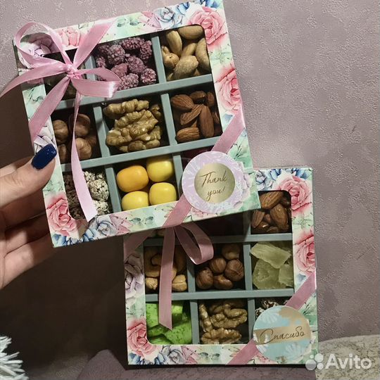 Съедобные подарки из орешков и сухофруктов