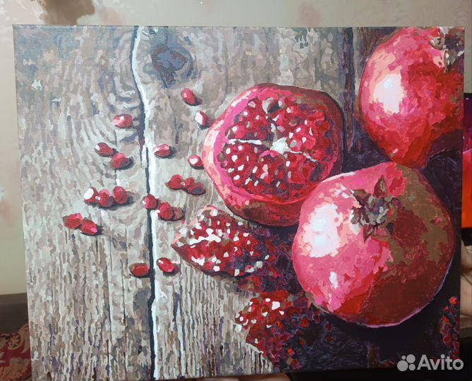 Картина акрилом на холсте