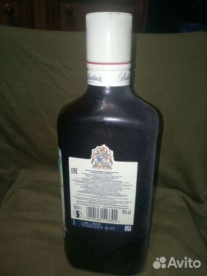 Пустые бутылки из под алкоголя