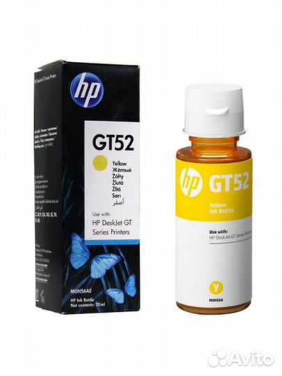 Чернила для принтера HP GT52