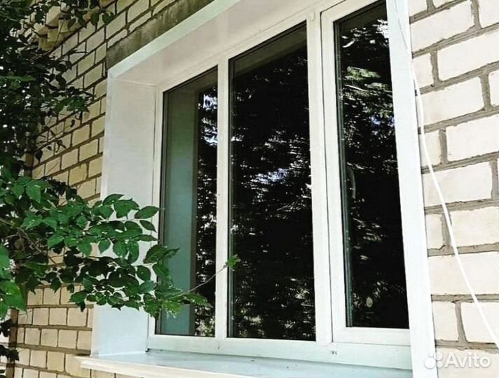 Окна пластиковые (пвх) не бу