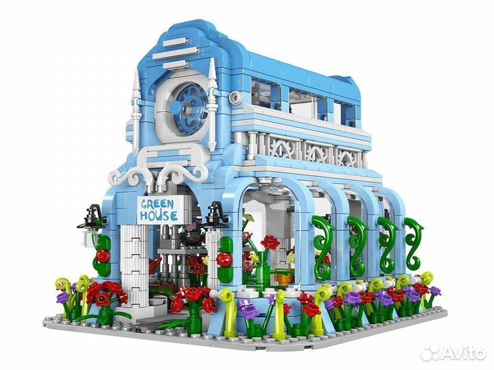 Mould King Цветочная Оранжерея 16048 (Аналог Lego)