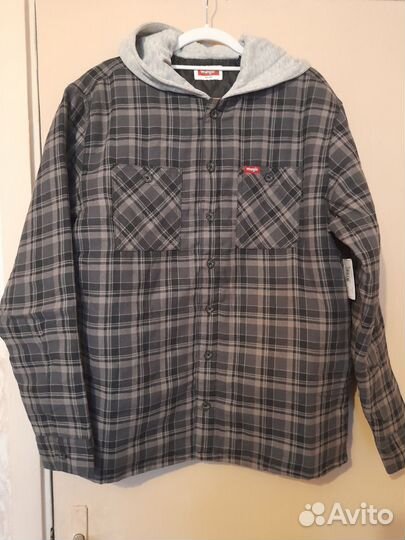 Рубашка - куртка теплая Wrangler размер M