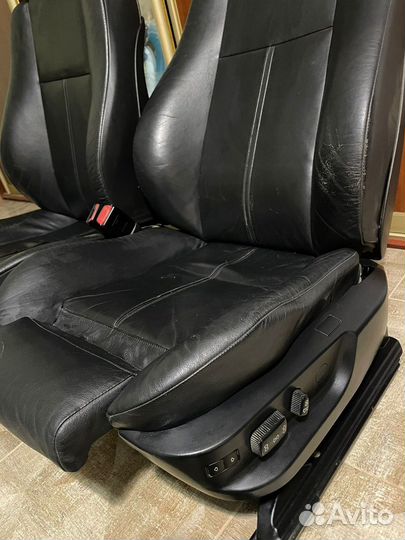 Кожаный салон bmw 5 e39