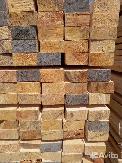 Брус 100х50х6м