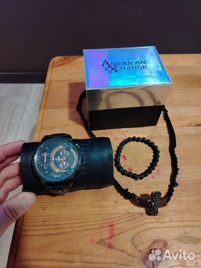 Часы American Exchange набор с аксессуарами