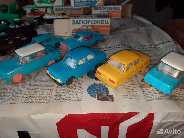 Игрушка СССР, нива модель 1/43