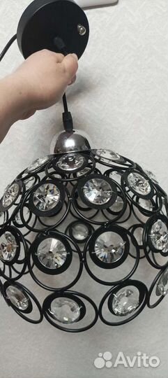 Светильник потолочный подвесной бу