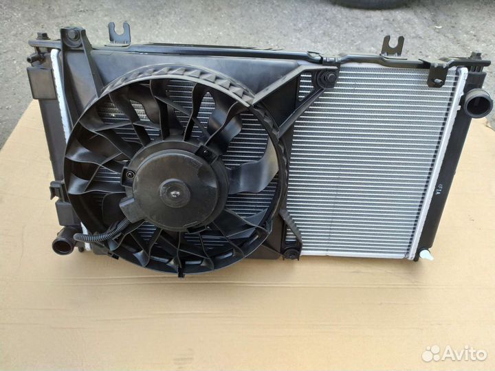 Блок радиаторов в сборе с кондиционером 2190Halla