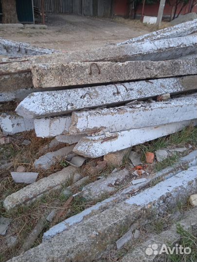 Бетонные столбы для забора