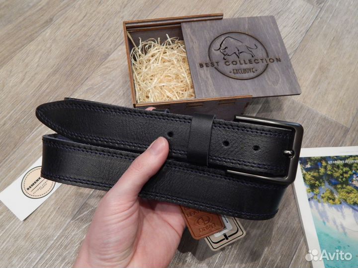 Ремень мужской натуральная кожа