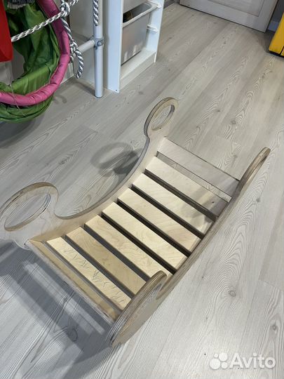 Развивающая качалка радуга