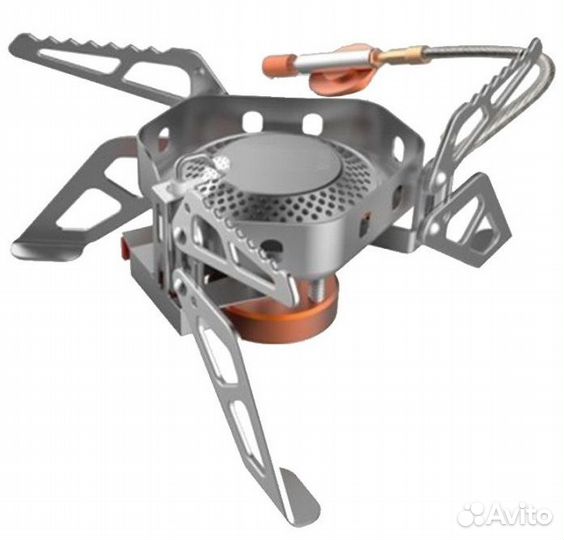 Горелка газовая Tramp TRG-046, складная со шлангом