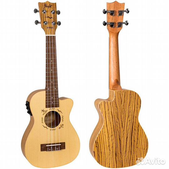 Укулеле Flight DUC328 CEQ SP/ZEB