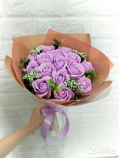 Букет из мыла