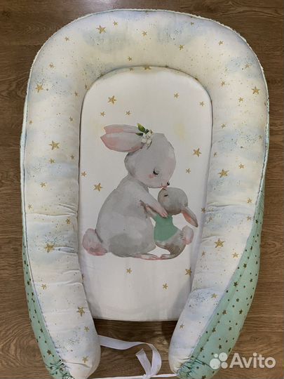 Кокон для новорожденных детское гнездо
