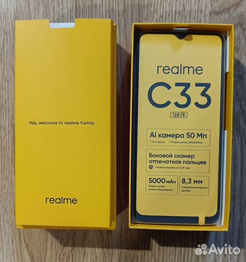 Realme C33 4 128