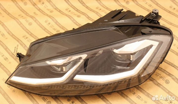 Фара левая VW golf 7 VII 5G1 рест 16-19 full LED