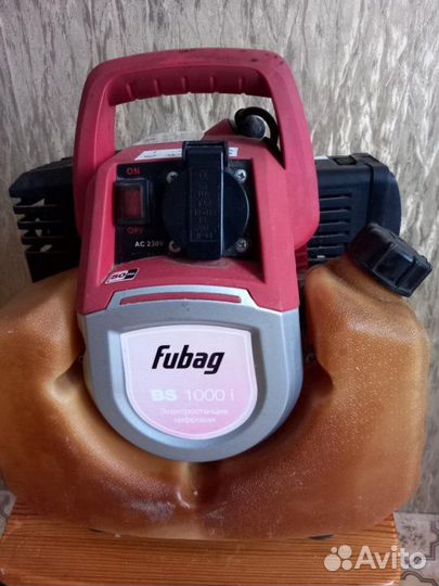 Генератор бензиновый fubag bs 1000i