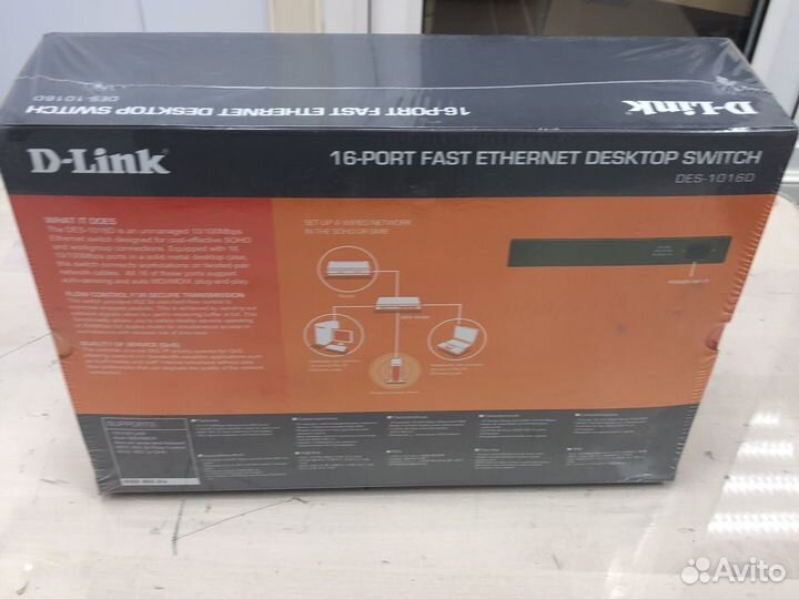D-Link DES-1016D свич