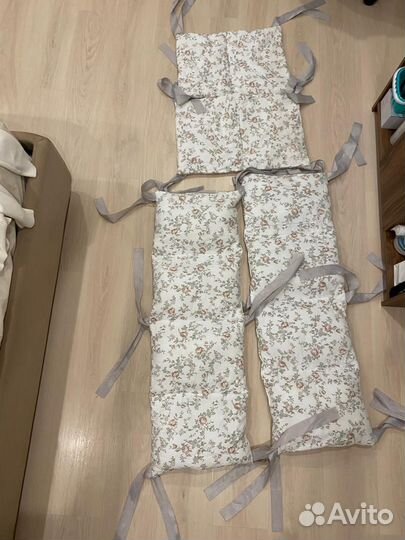 Бортики в детскую кроватку, 2 комплекта