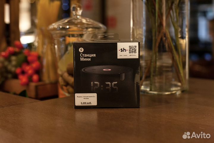 Яндекс станция мини 2 с часами