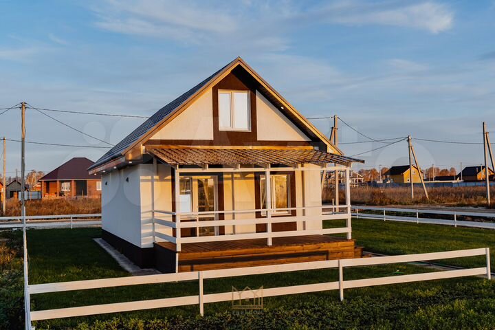 Дом 90 м² на участке 6 сот.