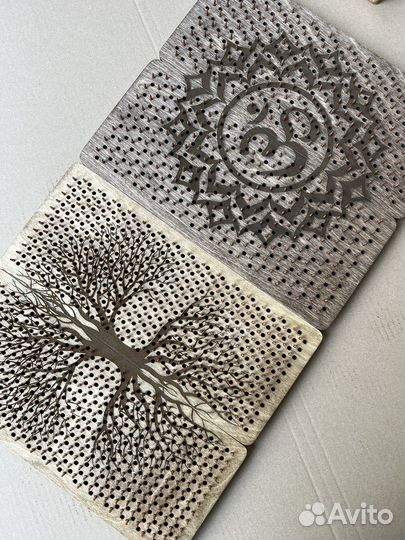 Садху доска медная с медными гвоздями для йоги