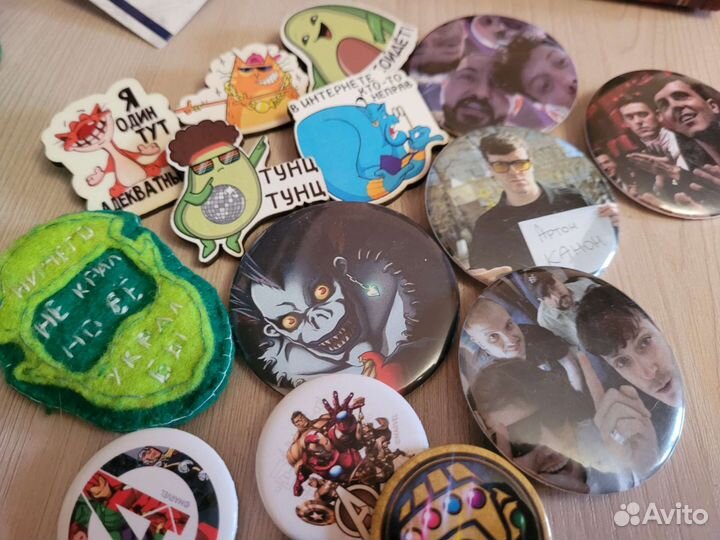 Значки импровизация, мстители