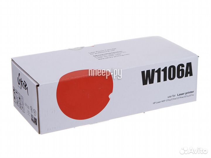 Sakura SAW1106A Black для HP LaserJet 107a/107